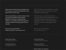 Tablet Screenshot of biografica.org